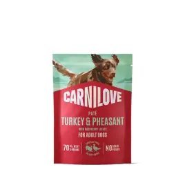 carnilove-mokra-karma-dla-psa-indyk-bazant-malina-pasztet-saszetka-6x300g