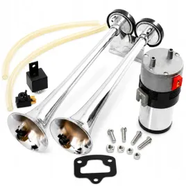 podwojny-klakson-samochodowy-fanfara-glosna-12v-typ-tir-chrom-z-kompresorem