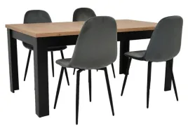 stol-rozkladany-90x160-200cm-4-krzesla-tapicerowane-welur