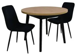 stol-okragly-100x100-130cm-artisan-2x-krzeslo-tapicerowane-welur-czarny