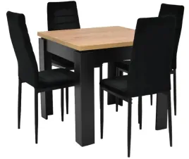 stol-c-9-90x90cm-4-krzesla-tapicerowane-salon-kuchnia-jadalnia