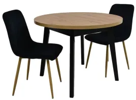stol-okragly-100x100-130cm-artisan-2x-krzeslo-tapicerowane-welur-czarny