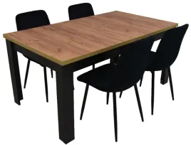 stol-rozkladany-90x160-200cm-4-krzesla-tapicerowane-welur-wybor