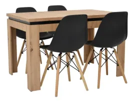 stol-rozkladany-80x120-160cm-artisan-4-krzesla-skandynawskie