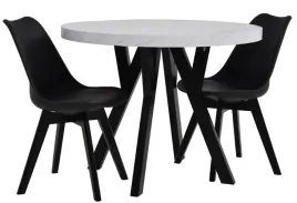 stol-rozkladany-100x100-200cm-marmur-bianco-2-krzesla-kubelkowe-z-poduszka