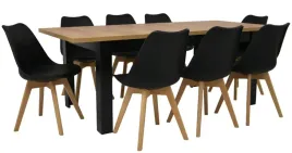 stol-rozkladany-90x160-200cm-craft-i-8-krzesel-skandynawskich