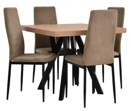 stol-rozkladany-90x90-190cm-i-4-krzesla-tapicerowane-sztruks-kolory