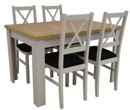 stol-rozkladany-80x120-160cm-4-krzesla-drewniane-tapicerowane-siedzisko