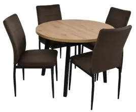 stol-okragly-rozkladany-100x100-130-4x-krzeslo-tapicerowane-kolory