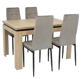 stol-rozkladany-4-krzesla-welurowe-do-salonu-jadalni-80x120-160-cm
