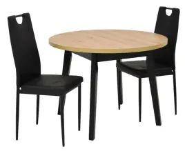 stol-okragly-rozkladany-100x100-130-cm-2-krzesla-ekoskora