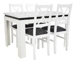 stol-rozkladany-80x120-160cm-4-krzesla-drewniane-siedzisko-tapicerowane