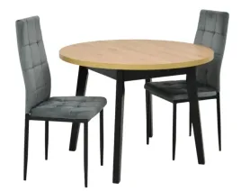 stol-okragly-rozkladany-100x100-130-cm-2-krzesla-tapicerowane