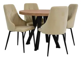 stol-okragly-rozkladany-100x100-200cm-4-krzesla-fotelowe-bez-kolory
