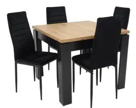 stol-rozkladany-90x90-120-cm-4-krzesla-tapicerowane-welurowe