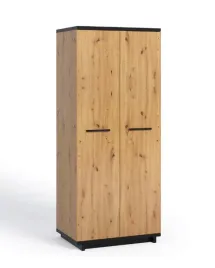 szafa-uchylna-dwudrzwiowa-90-cm-dab-artisan-czarny