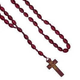 rozaniec-drewniany-duzy-owal-10x14-mm-bordowy