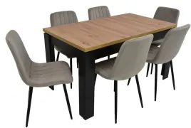 stol-rozkladany-80x140-180-cm-artisan-6-krzesel-tapicerowanych-kolory