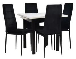stol-rozkladany-80x80-110cm-4-krzesla-tapicerowane-welurowe