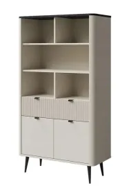 regal-z-szafkami-i-szuflada-90-163-40-cm-kaszmir-szary-kamien