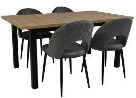 stol-rozkladany-90x160-200cm-4-nowoczesne-krzesla-tapicerowane