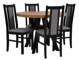 stol-okragly-rozkladany-100-200cm-4-krzesla-drewniane-z-obiciem