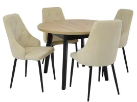 stol-okragly-100x100-rozkladany-do-130cm-4x-krzeslo-tapicerowane-kolory