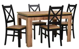 stol-rozkladany-80x120-160cm-4-krzesla-drewniane-salon-jadalnia