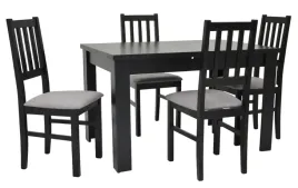 stol-rozkladany-80x120-160-4-krzesla-drewniane-z-tapicerowanym-siedziskiem