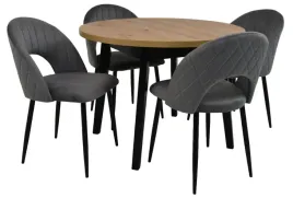 stol-okragly-100x100-130cm-artisan-4x-krzeslo-tapicerowane-z-wycieciem