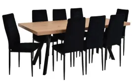 stol-rozkladany-90x90-190cm-8-krzesel-welur-czarny