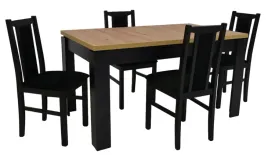 stol-rozkladany-80x140-180cm-4-krzesla-drewniane-z-obiciem-salon-jadalnia