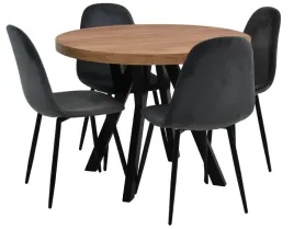 stol-okragly-rozkladany-100x100-200-cm-4-krzesla-wekur-szary