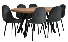 stol-okragly-rozkladany-100x100-200-cm-6-krzesel-welur-szary