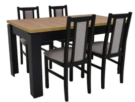 stol-rozkladany-80x140-180cm-4-krzesla-drewniane-z-obiciem-salon-jadalnia