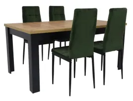 stol-rozkladany-90x160-200-cm-4-krzesla-tapicerowane-welurowe-opcje