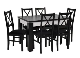 stol-rozkladany-80x120-160cm-6-krzesel-drewniane-tapicerowane-siedzisko