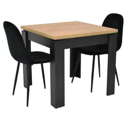 stol-kwadratowy-80x80cm-2-krzesla-tapicerowane-salon-kuchnia-jadalnia