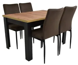 stol-rozkladany-80x120-160-4-krzesla-tapicerowanewelurowe-salon-jadalnia