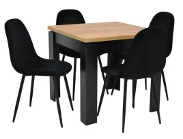 stol-kwadratowy-80x80cm-4-krzesla-tapicerowane-salon-kuchnia-jadalnia