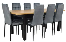 stol-rozkladany-krzesla-tapicerowane-80x160-200-cm-welur-do-salonu-jadalni