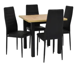 stol-rozkladany-krzesla-ekoskora-czarna-80x80-160-do-salonu-kuchni-jadalni