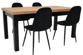 stol-rozkladany-90x170-250-cm-loft-4-krzesla-tapicerowane-welur