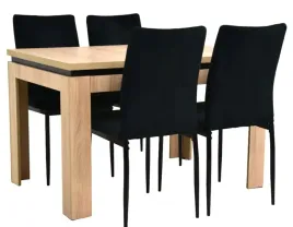 stol-rozkladany-80x120-160cm-sonoma-4x-krzeslo-tapicerowane-ik-10-kolory