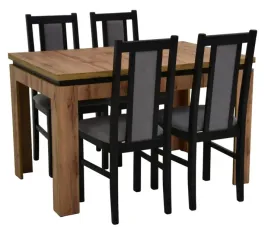 stol-rozkladany-80x120-160cm-4x-krzeslo-drewniane-b-14-opcje-kolorystyczne
