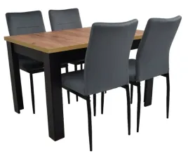 stol-rozkladany-80x120-160-4-krzesla-tapicerowane-welurowe-kolory