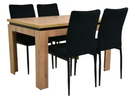 stol-rozkladany-80x120-160cm-artisan-4x-krzeslo-tapicerowane-ik-10-kolory