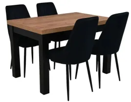 4-krzesla-tapicerowane-welurowe-stol-rozkladany-80x140-180cm-kolory