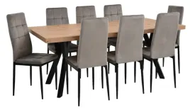 stol-rozkladany-90x90-190cm-8-krzesel-tapicerowanych-welur-szaro-bezowy