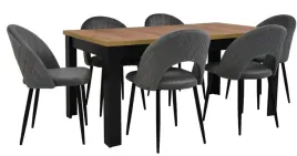 stol-rozkladany-90x160-200-dab-craft-6x-krzeslo-tapicerowane-z-wycieciem